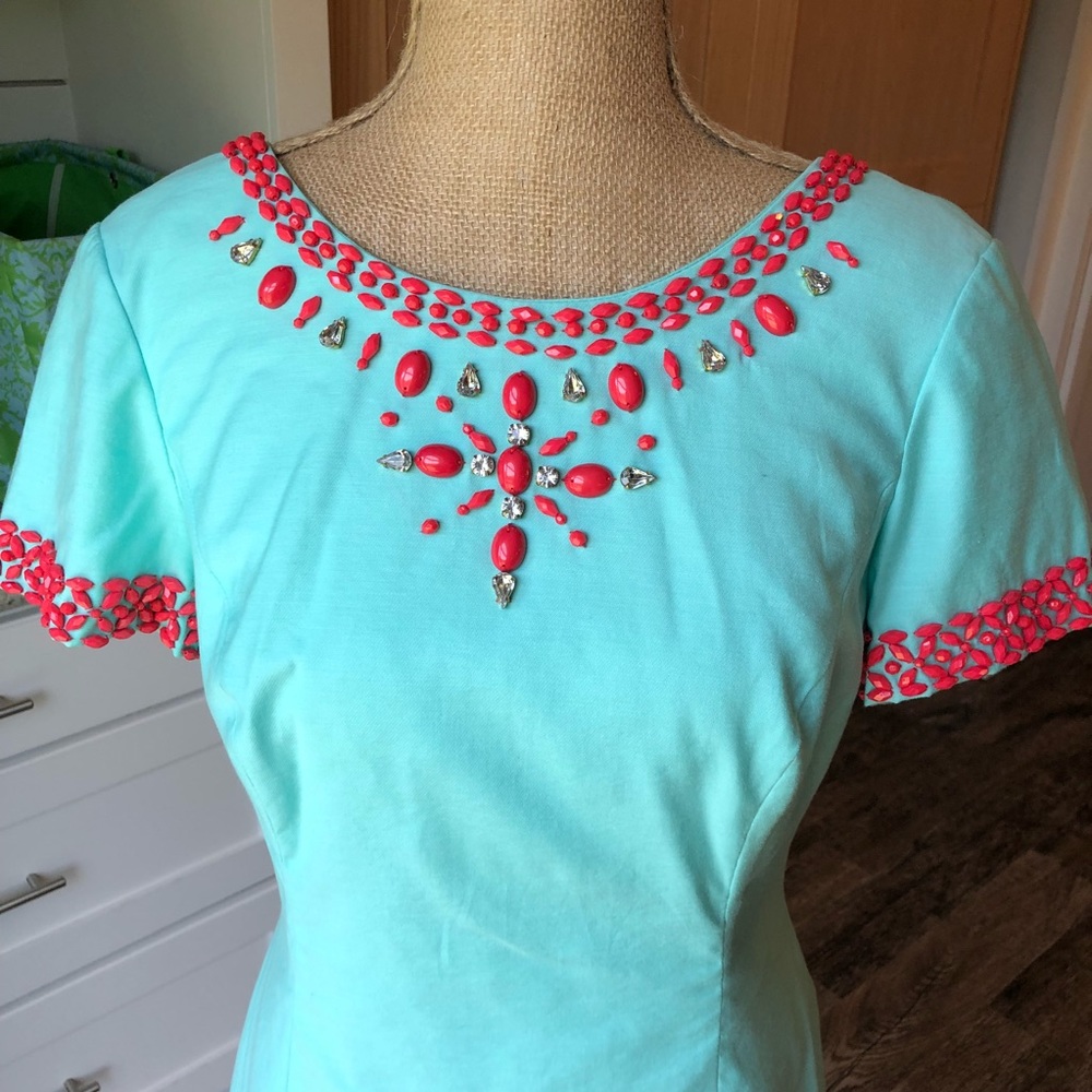 RARE Lilly Pulitzer Embellished Dress